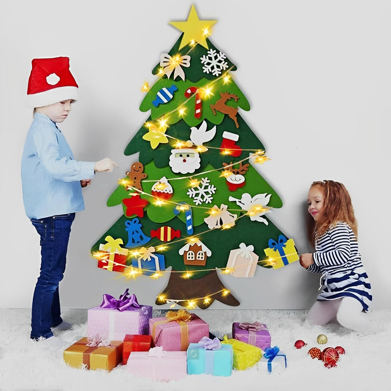 DIY Christmas tree for children