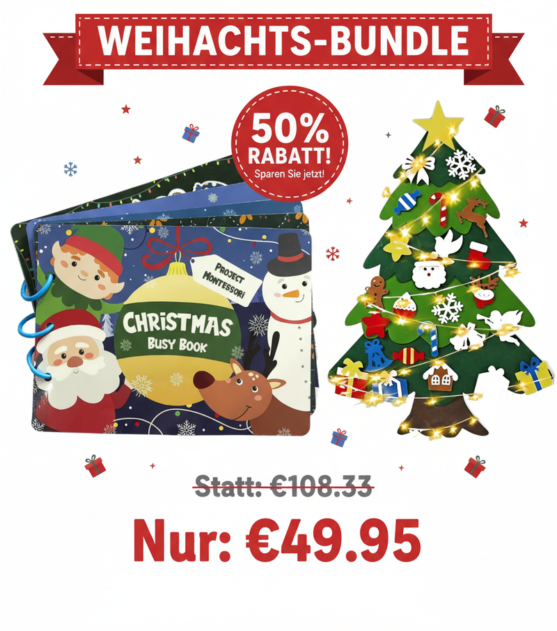 DIY Christmas tree for children